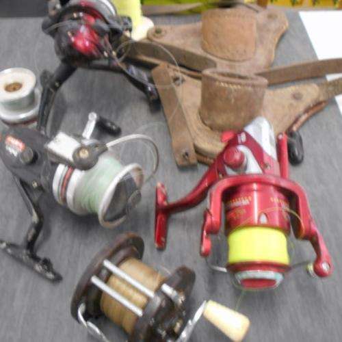 FISHING REELS ETC  -  NO RESERVE